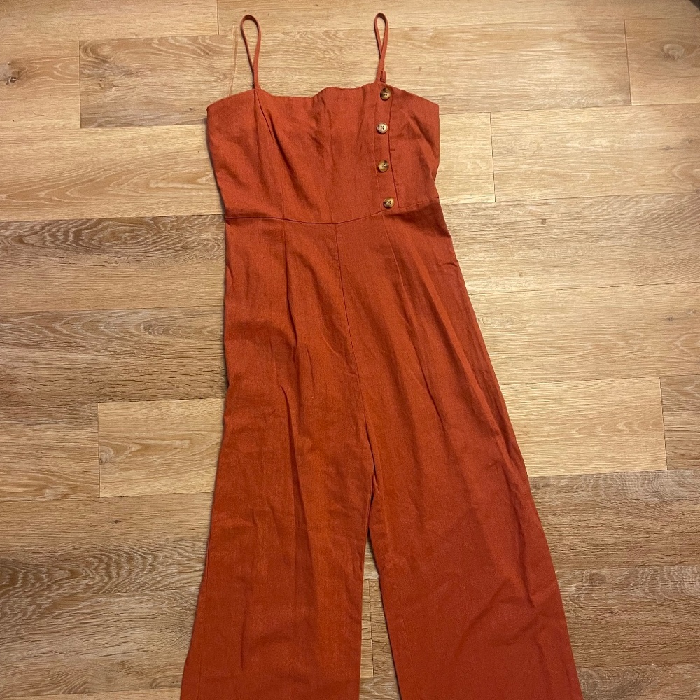 Jumpsuit spaghetti straps
